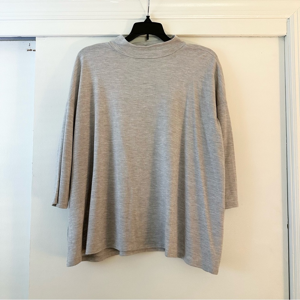 LOFT Mock Neck Dolman Flowy Top